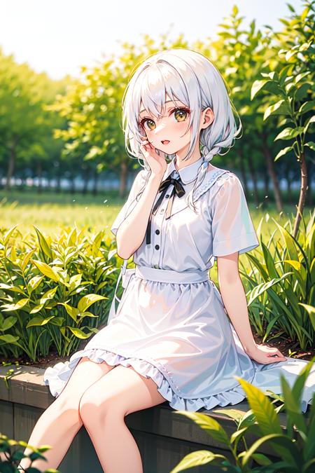 02017-2592397606-(masterpiece, best quality),1girl with long white hair sitting in a field of green plants and flowers, her hand under her chin,.png